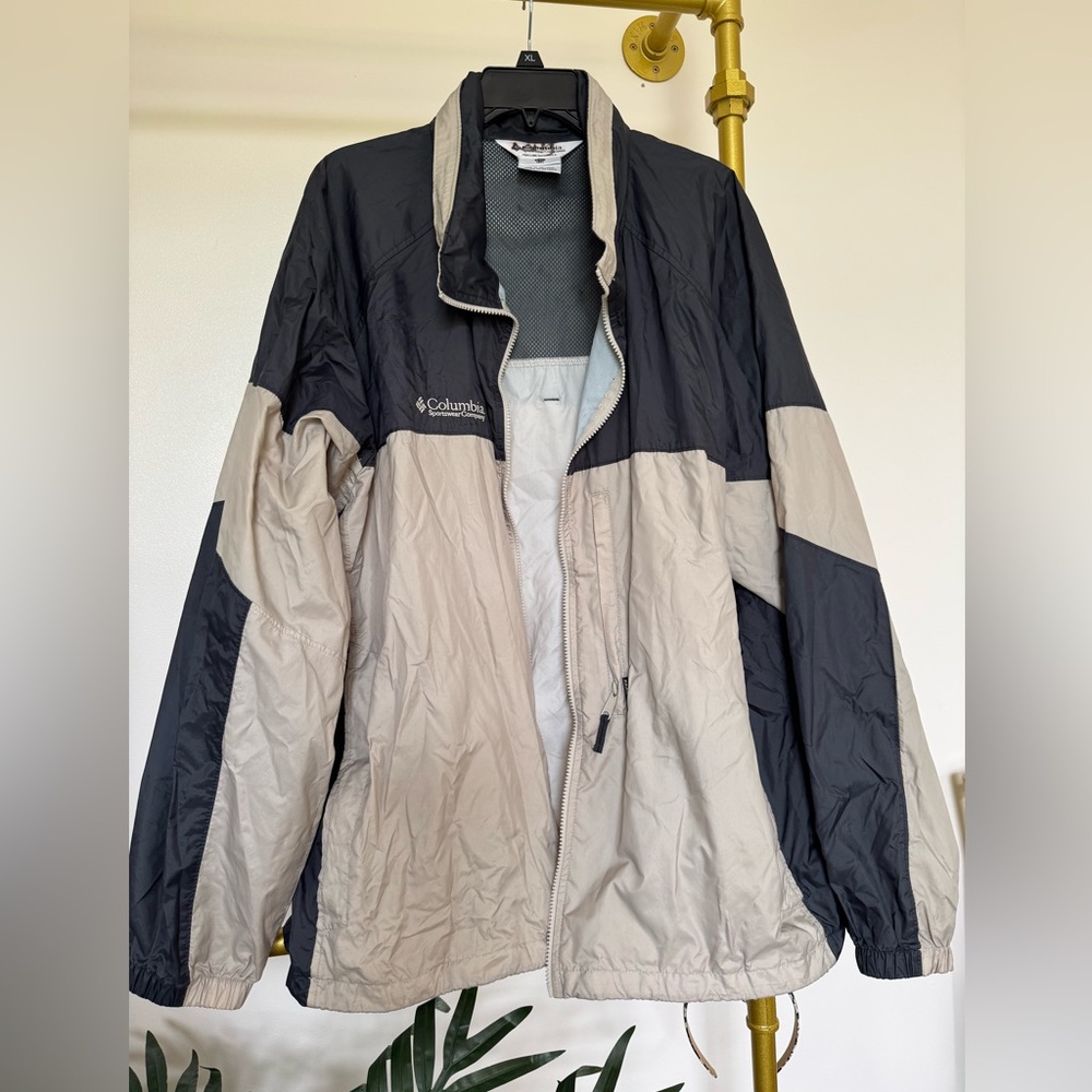 Columbia Mens Full-Zip Stand-Up Collar Long Sleeve Casual Sportswear Jacket XXL